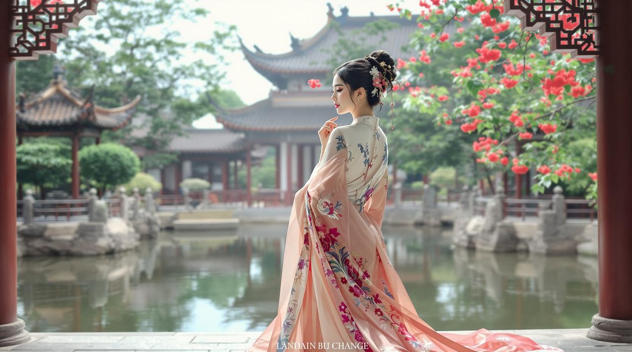 古风美人宽屏壁纸